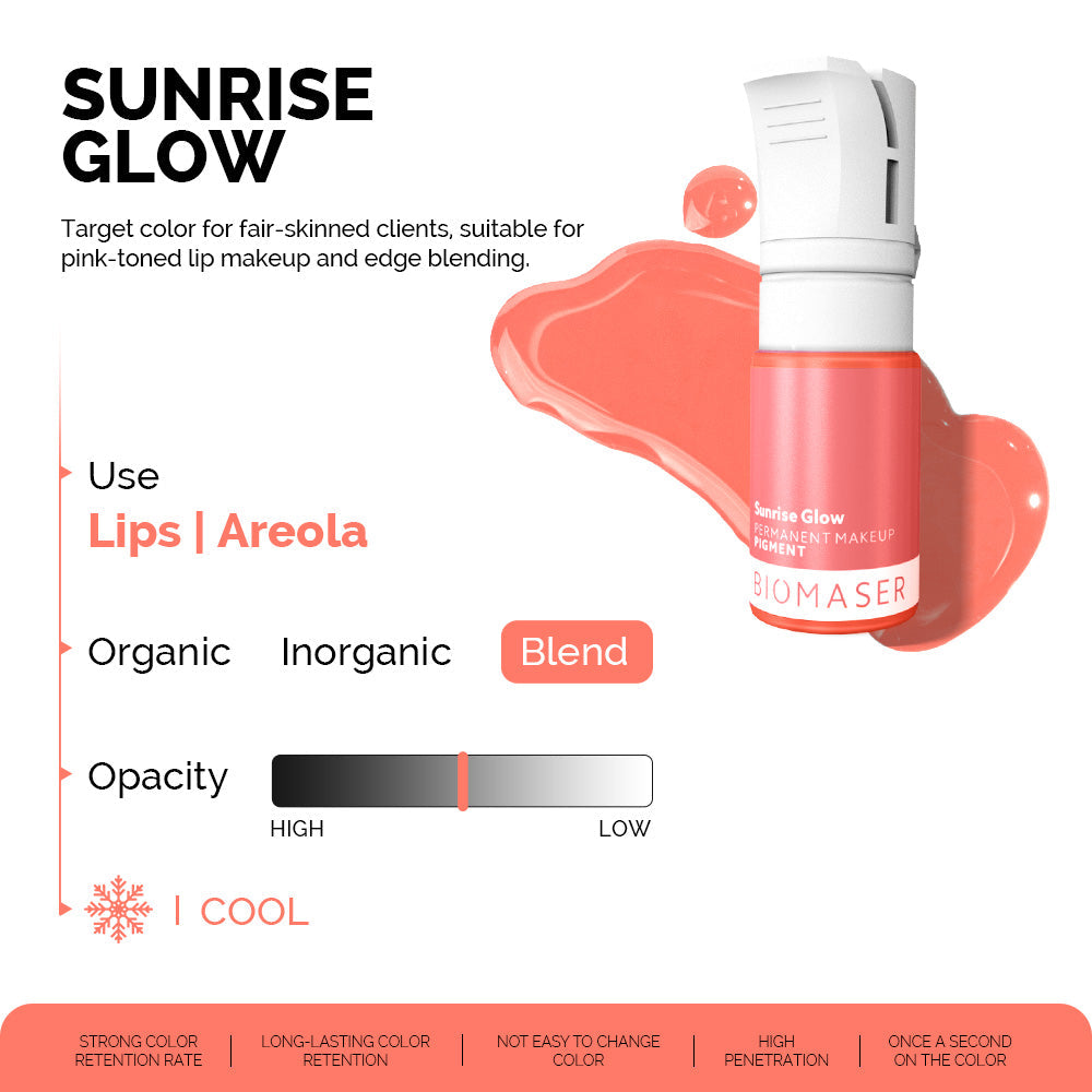 Biomaser Hybrid Pigment Pink Orange for Lips