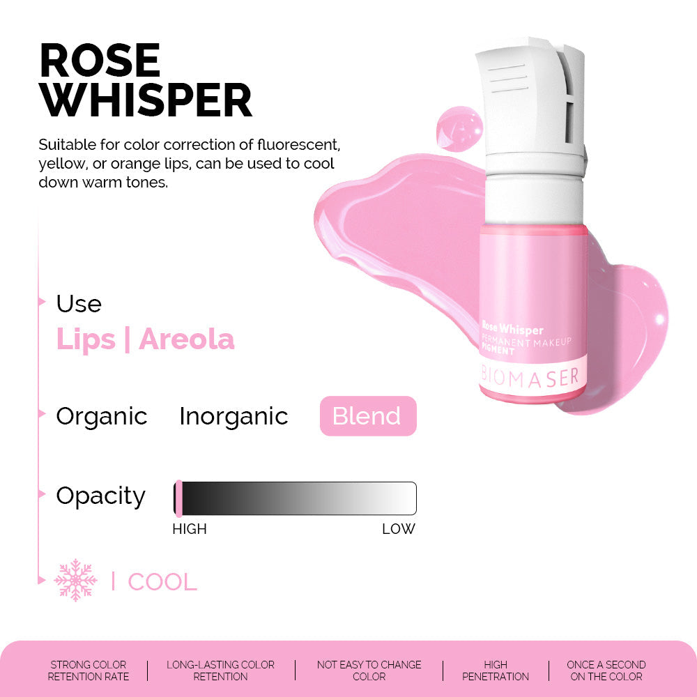 Biomaser Hybrid Pigment Light Rose Pink for Lips