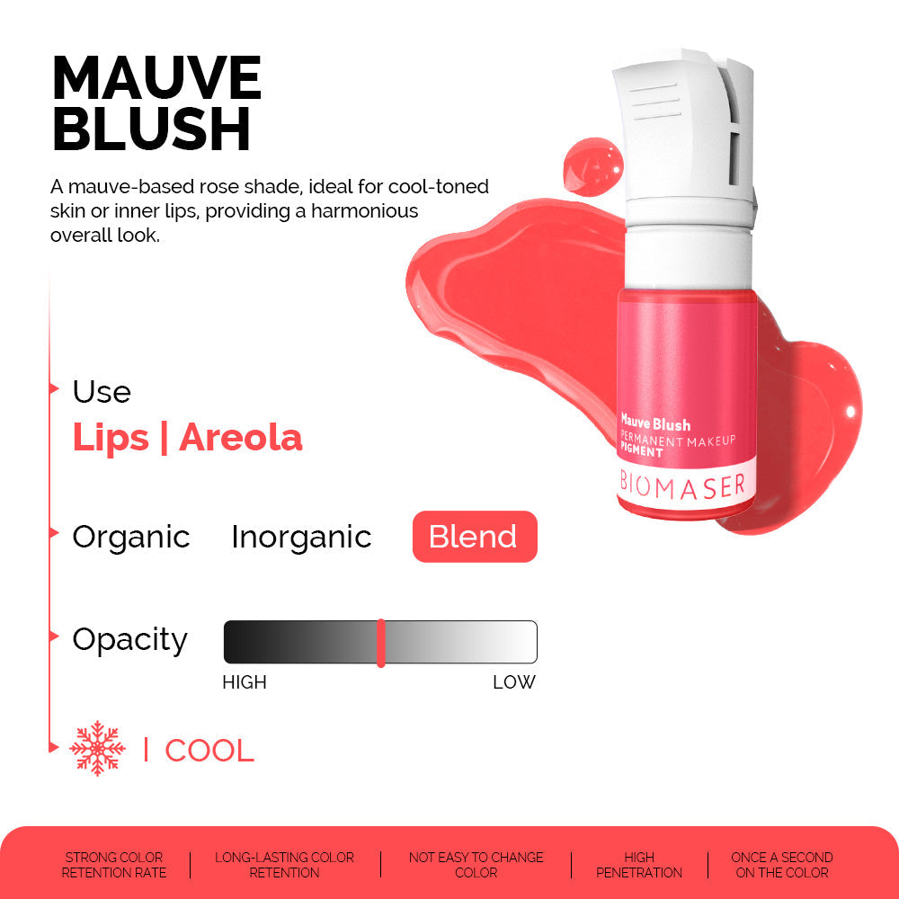 Biomaser Hybrid Pigment Mauve Pink for Lips