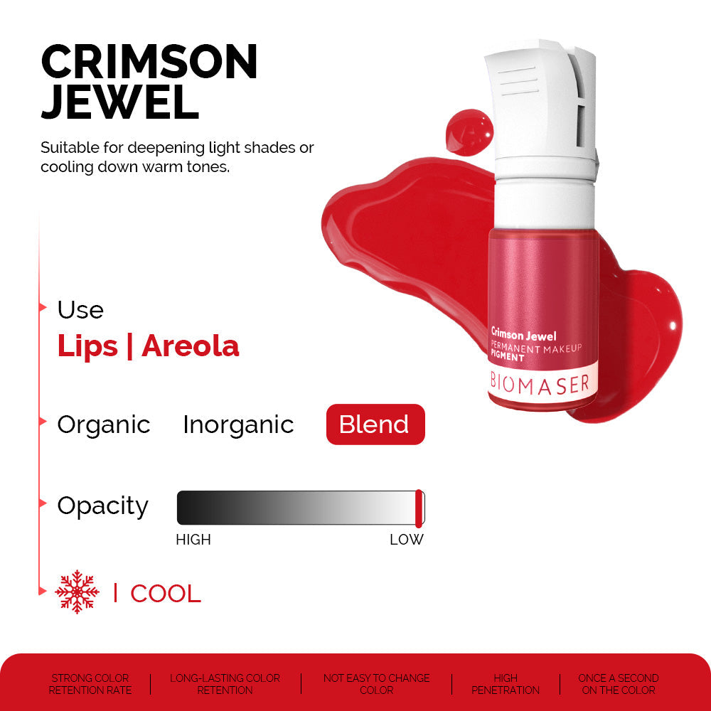 Biomaser Hybrid Pigment Wine Red for Lips