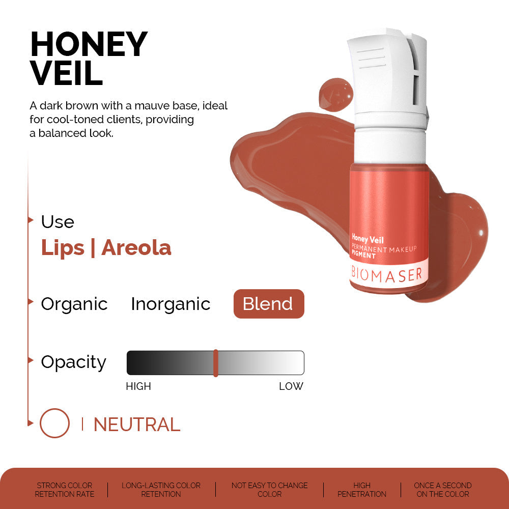 Biomaser Hybrid Pigment Fragrant Brown for Lips