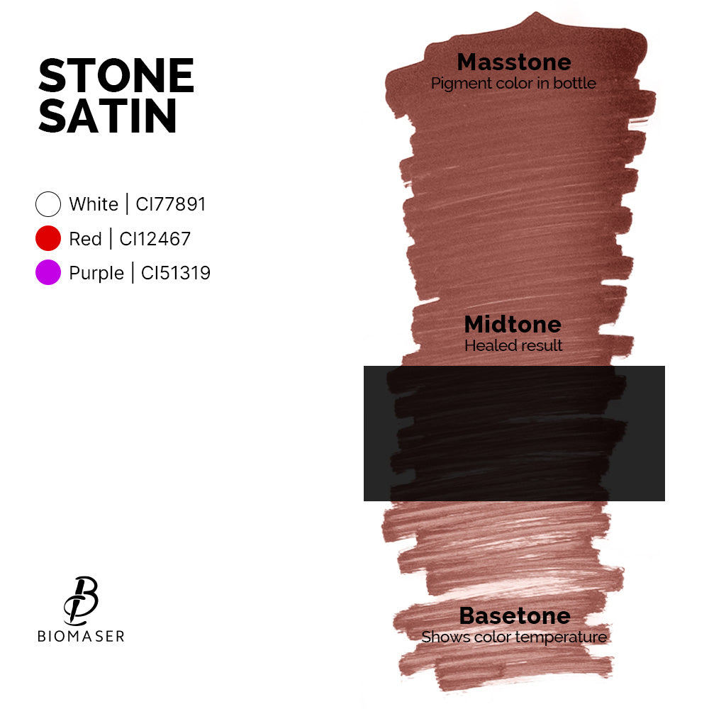 Biomaser Hybrid Pigment Dark Red Brown for Lips