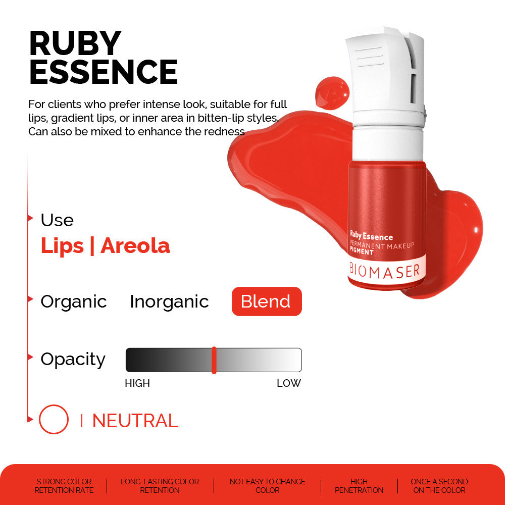 Biomaser Hybrid Pigment Inner Lip Red for Lips