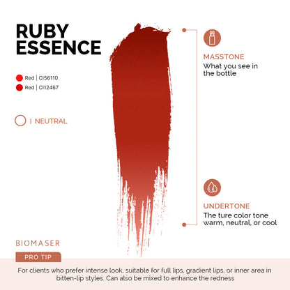 Global Best-Selling Organic PMU Lip Pigment | Biomaser Long-Last Lip Ink