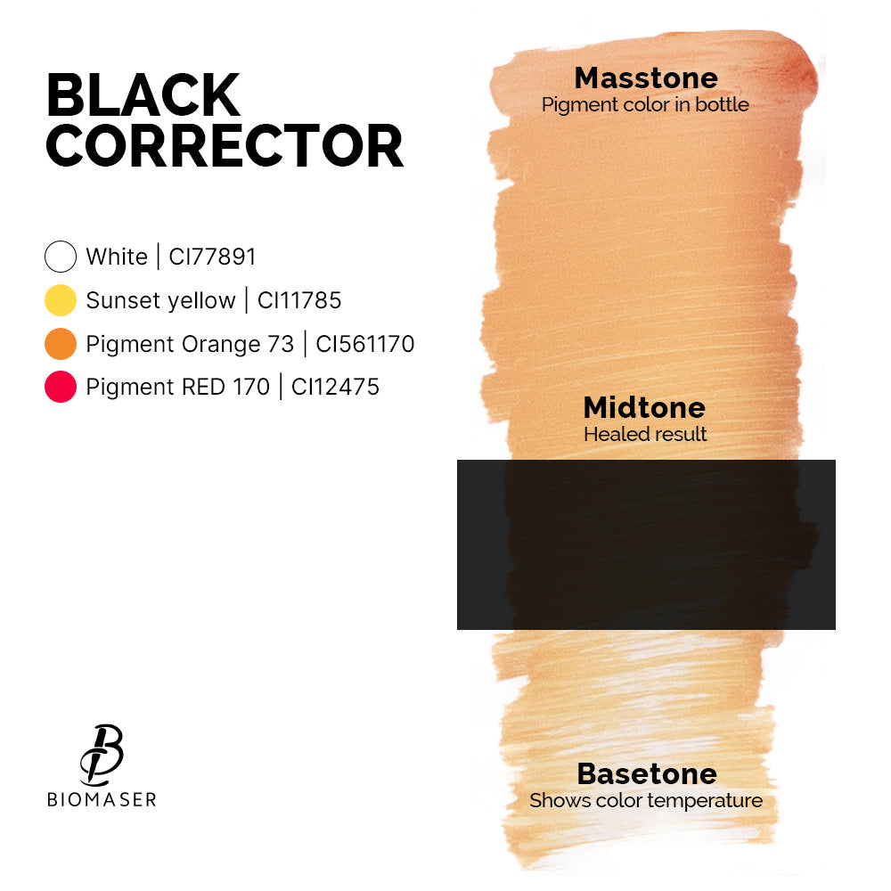 Biomaser Hybrid Pigment Black Corrector for Lips