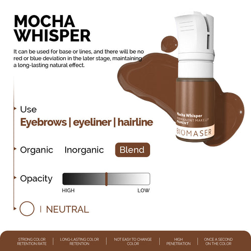 Biomaser Hybrid Pigment Brown Coffee for Eyebrows