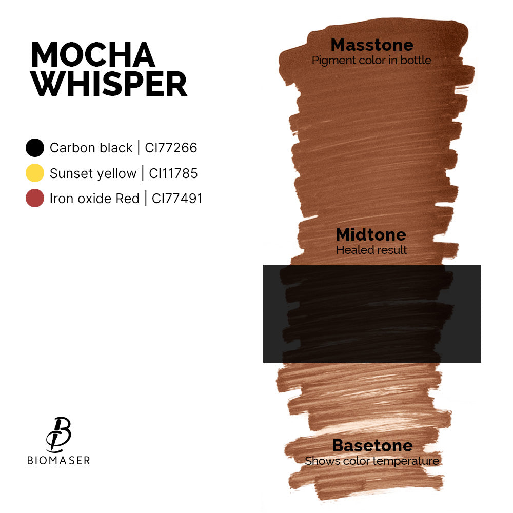 Biomaser Hybrid Pigment Brown Coffee for Eyebrows