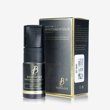 Tinta pigmentada líquida Biomaser para cejas para máquina de micropigmentación de maquillaje permanente Pigmento 12 ml