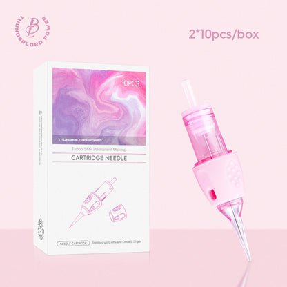 0411U-0.18mm Curve Flat ThunderlordPower Tattoo Permanent Makeup Needle Cartridges for standard tattoo pen machine
