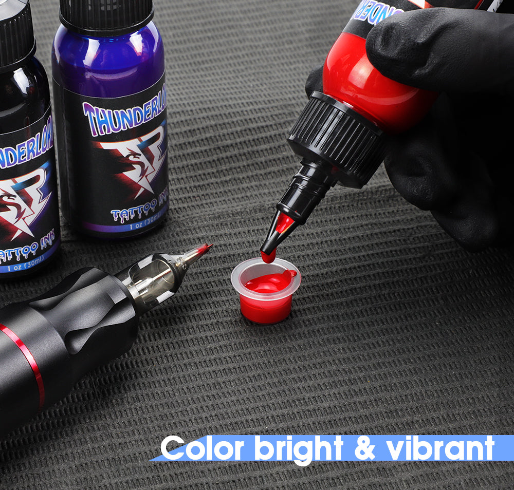 Tinta para tatuajes Thunderlordpower Amarillo Limón 1 oz 