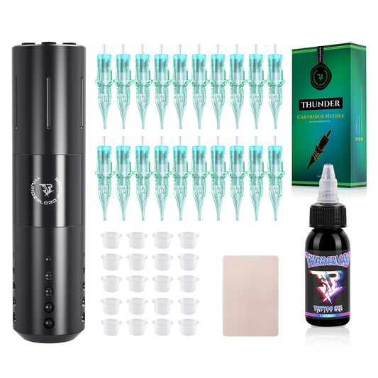 Máquina de tatuaje inalámbrica ThunderlordPower CTG5004 con recorrido de 4,0 mm