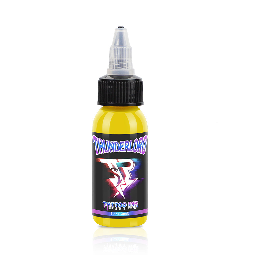 Thunderlord power Tattoo Ink Lemon Yellow 1oz 30ml