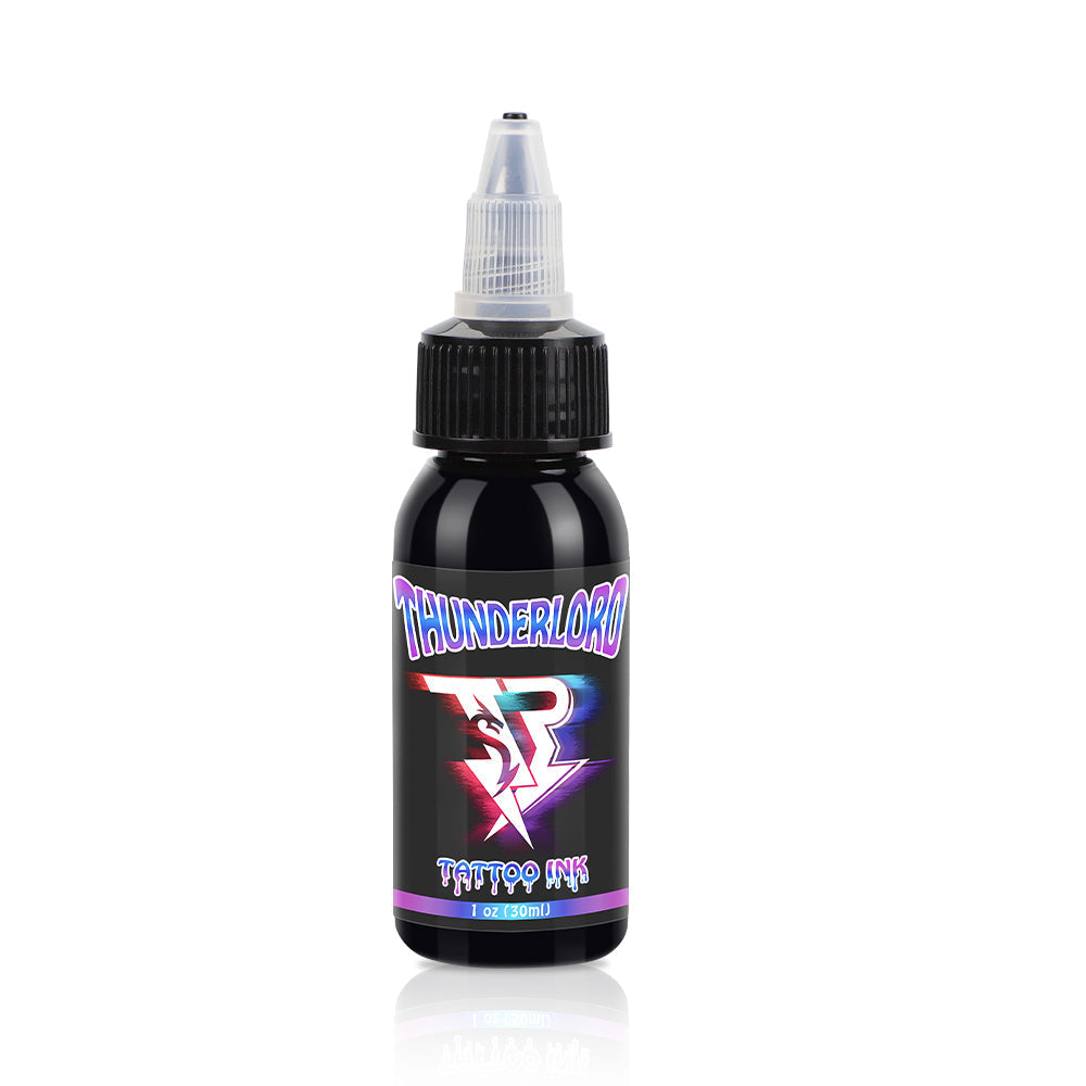 Thunderlord power Tattoo Ink True Black 1oz 30ml