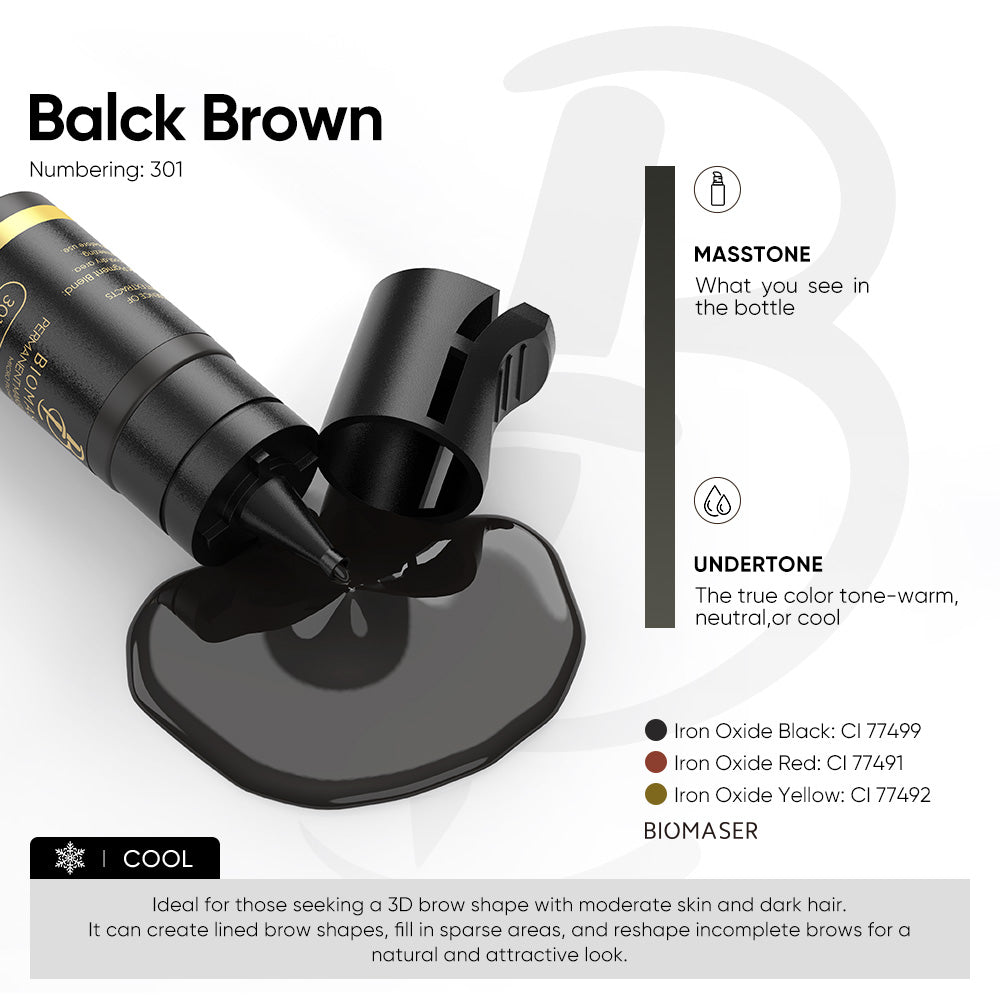 301 BLACK BROWN