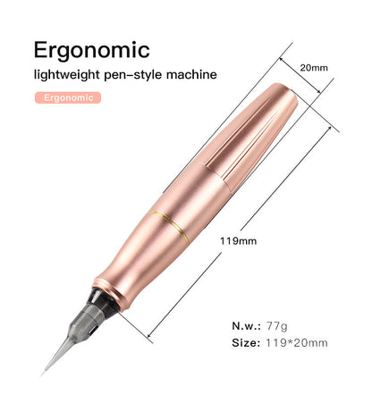 3mm stroke Tattoo Machine  Double head Tattoo permanent makeup CTGE004