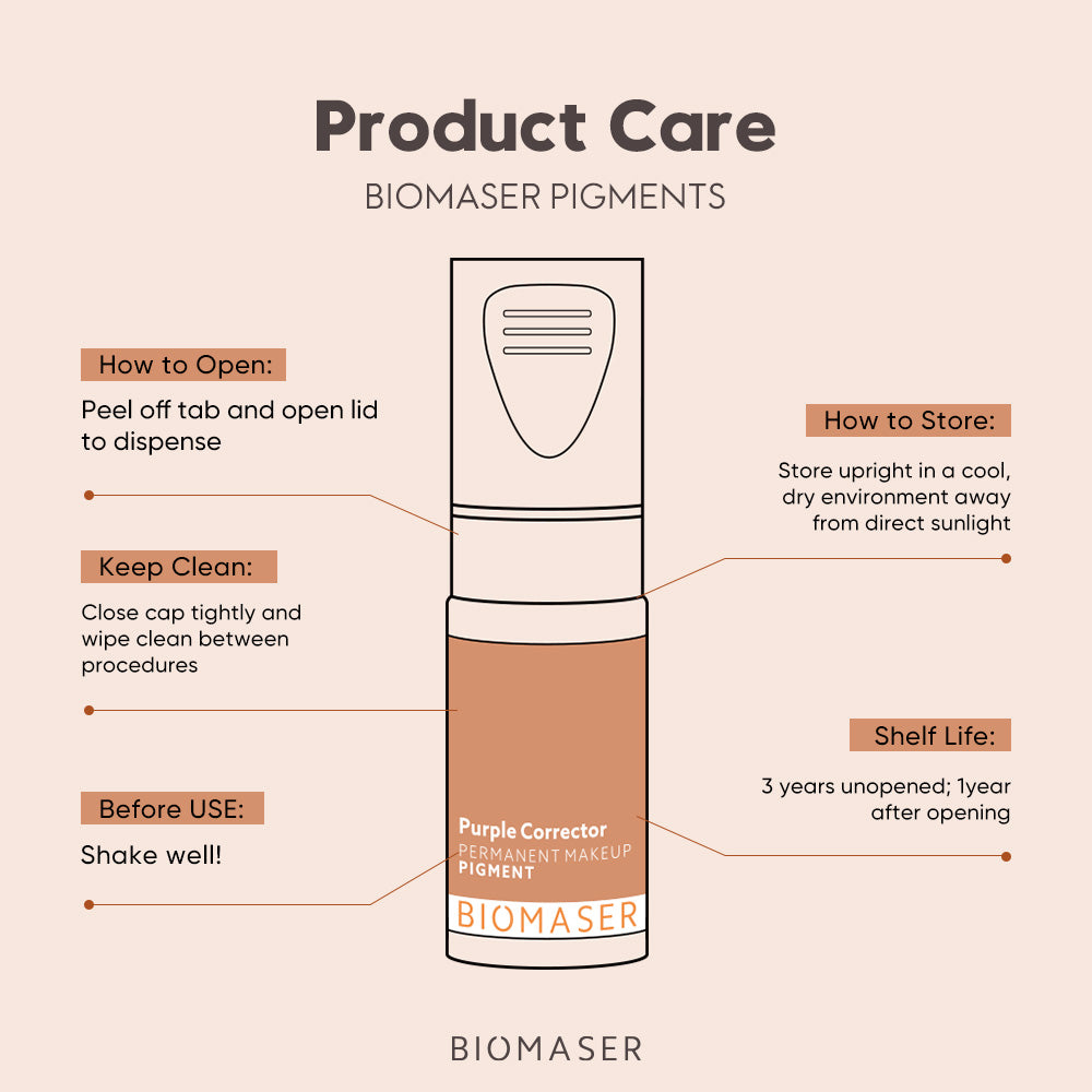 Biomaser Hybrid Pigment Brown Coffee for Eyebrows