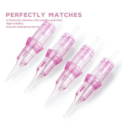 0411U-0.18mm Curve Flat ThunderlordPower Tattoo Permanent Makeup Needle Cartridges for standard tattoo pen machine