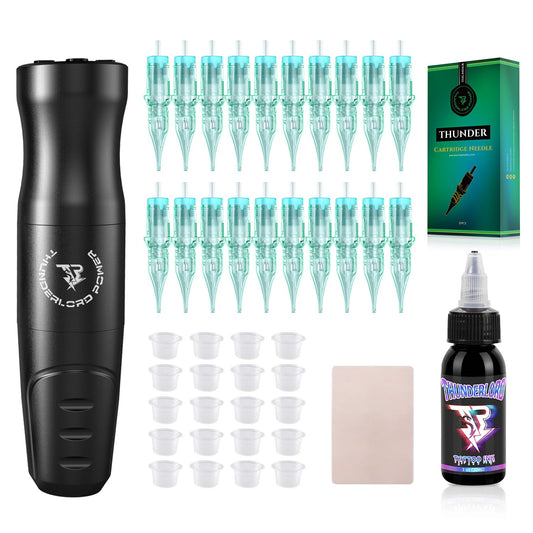 Máquina de tatuaje inalámbrica con pluma de 4,0 mm de recorrido ThunderlordPower EXPLORER CTG5002