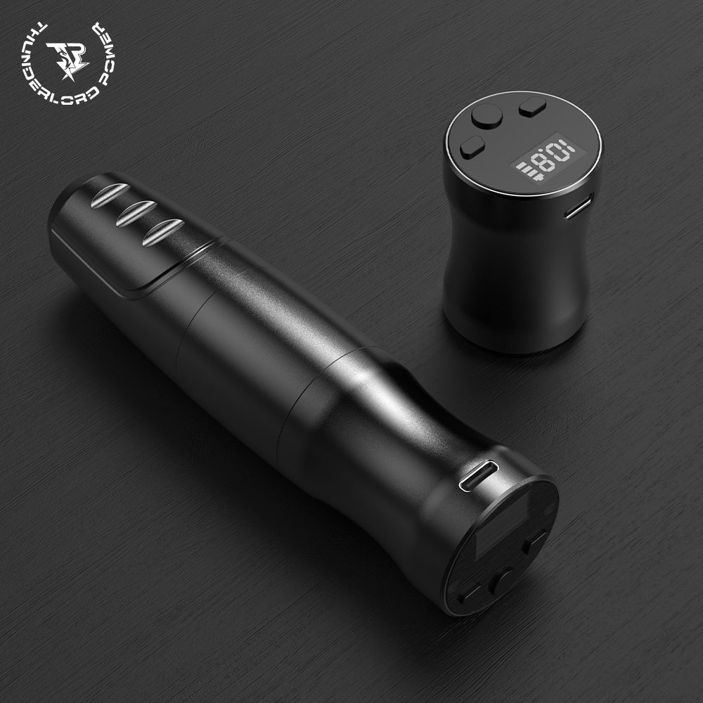 Máquina de tatuaje inalámbrica con pluma de 4,0 mm de recorrido ThunderlordPower EXPLORER CTG5002