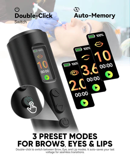 Biomaser Claro Wireless Tattoo & PMU Machine with RCA