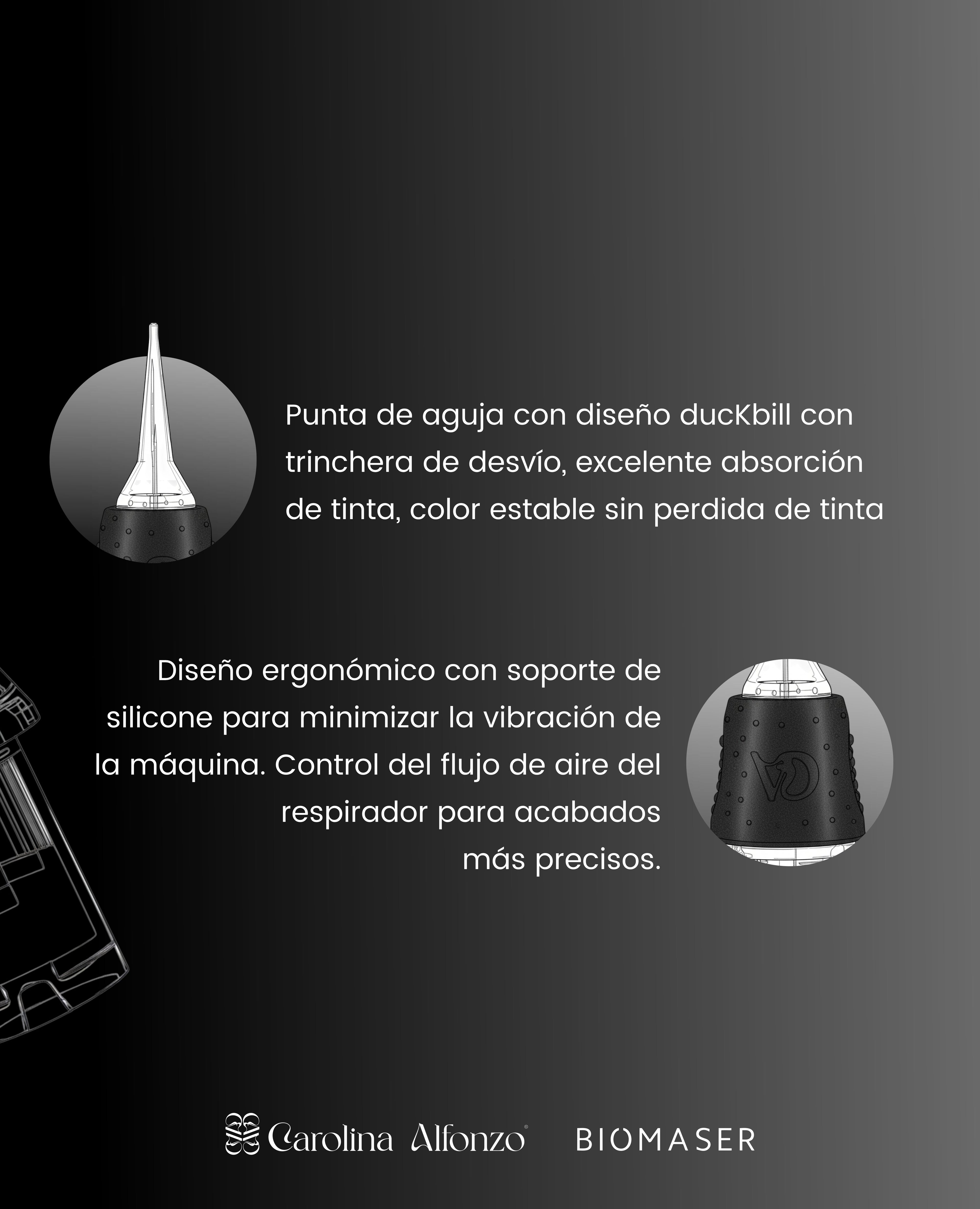 Biomaser x Carolina Alfonzo Tattoo Cartridge Needles