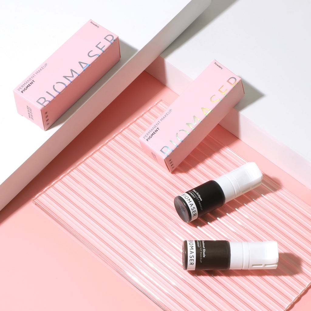 Biomaser Powder PMU Pigment Ink for Eyeliner and Scalp