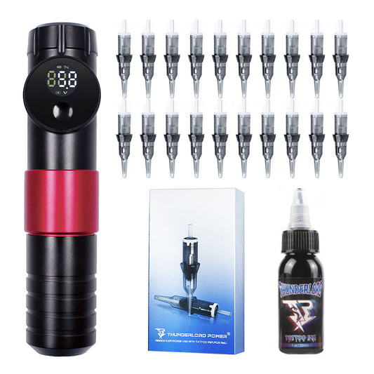 Máquina de tatuaje inalámbrica ThunderlordPower K6005 con recorrido de 3,5 mm