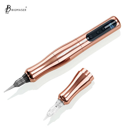 Biomaser P90 PRO Wireless PMU Pen - Long-Lasting, Silent & Portable for Brows/Lips/Eyeliner