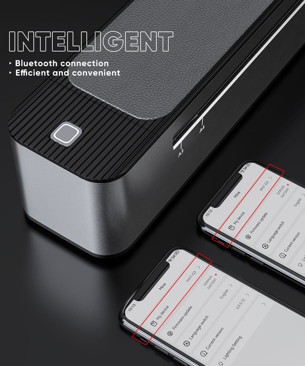 Papel de transferencia Thunderlord A3 para impresora de tatuajes inteligente de gran tamaño, sensible al calor e inalámbrica con interconexión.