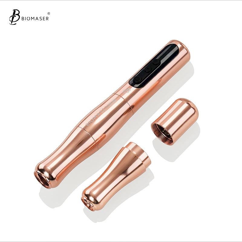 Biomaser P90 PRO Wireless PMU Pen - Long-Lasting, Silent & Portable for Brows/Lips/Eyeliner