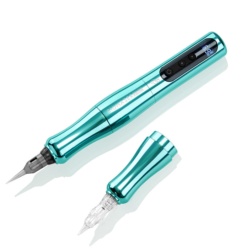 Biomaser P90 PRO Wireless PMU Pen - Long-Lasting, Silent & Portable for Brows/Lips/Eyeliner