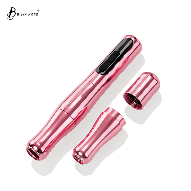 Biomaser P90 Pro Wireless PMU Pen Adjustable Stroke for Brows Lips Eyeliner