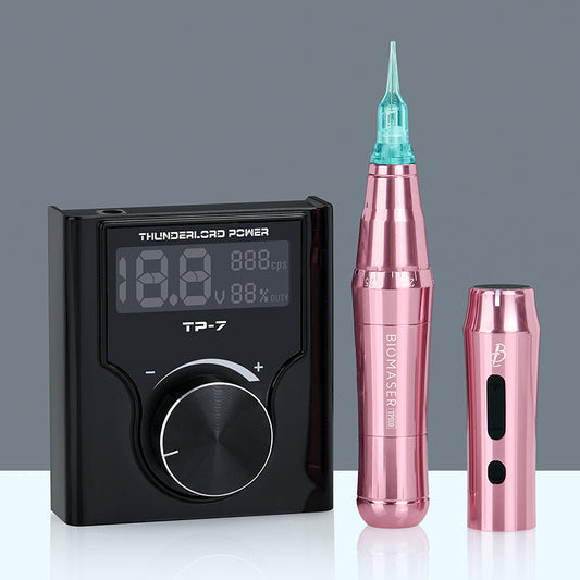 BIOMASER JOG107  Precision Masterpiece  Professional HAIR STROKE Eyebrow permanent makeup Machine kit for Crafting Natural Beauty with Unmatched Control & Stability