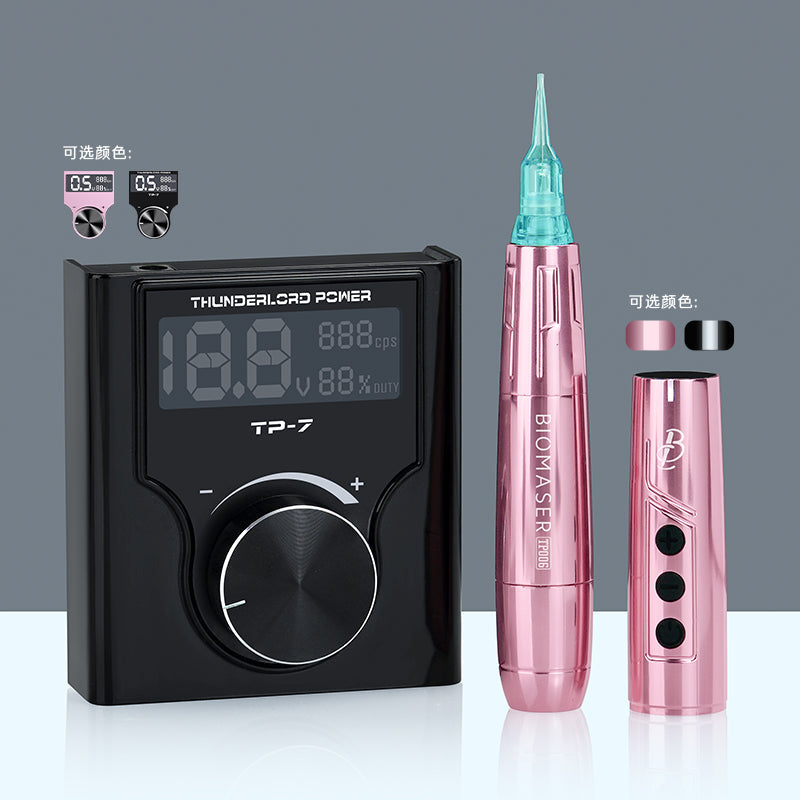BIOMASER JOG 607 Präzisions-Meisterwerk, professionelles HAIR STROKE-Set für Permanent-Make-up der Augenbrauen, für die Gestaltung natürlicher Schönheit mit unübertroffener Kontrolle und Stabilität