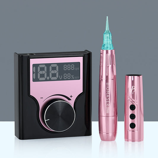 BIOMASER JOG 607  Precision Masterpiece  Professional HAIR STROKE Eyebrow permanent makeup Machine kit for Crafting Natural Beauty with Unmatched Control & Stability