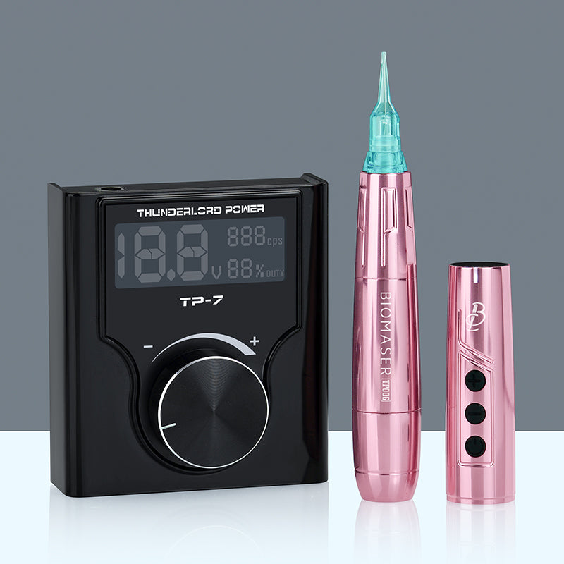 BIOMASER JOG 607 Präzisions-Meisterwerk, professionelles HAIR STROKE-Set für Permanent-Make-up der Augenbrauen, für die Gestaltung natürlicher Schönheit mit unübertroffener Kontrolle und Stabilität