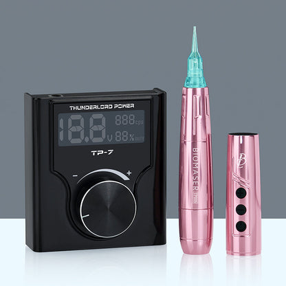 BIOMASER JOG 607 Präzisions-Meisterwerk, professionelles HAIR STROKE-Set für Permanent-Make-up der Augenbrauen, für die Gestaltung natürlicher Schönheit mit unübertroffener Kontrolle und Stabilität