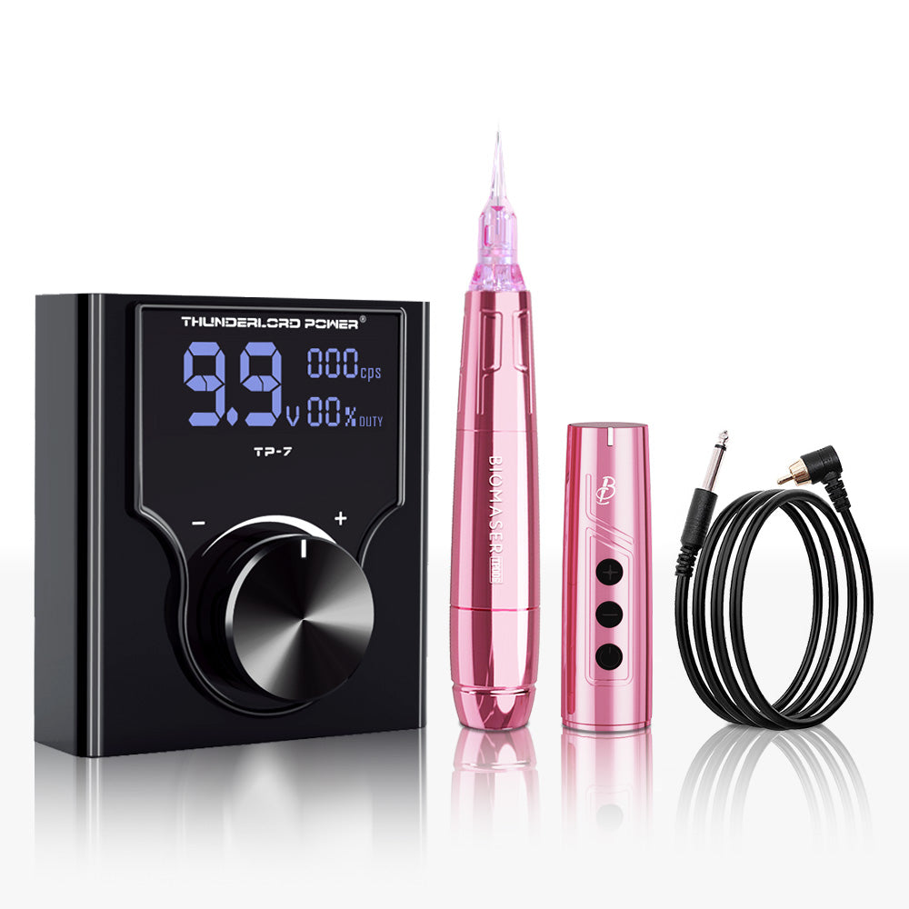 BIOMASER JOG 607 Präzisions-Meisterwerk, professionelles HAIR STROKE-Set für Permanent-Make-up der Augenbrauen, für die Gestaltung natürlicher Schönheit mit unübertroffener Kontrolle und Stabilität