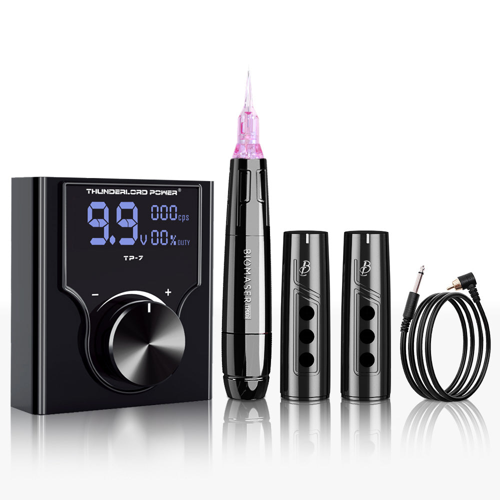 BIOMASER JOG 607 Präzisions-Meisterwerk, professionelles HAIR STROKE-Set für Permanent-Make-up der Augenbrauen, für die Gestaltung natürlicher Schönheit mit unübertroffener Kontrolle und Stabilität