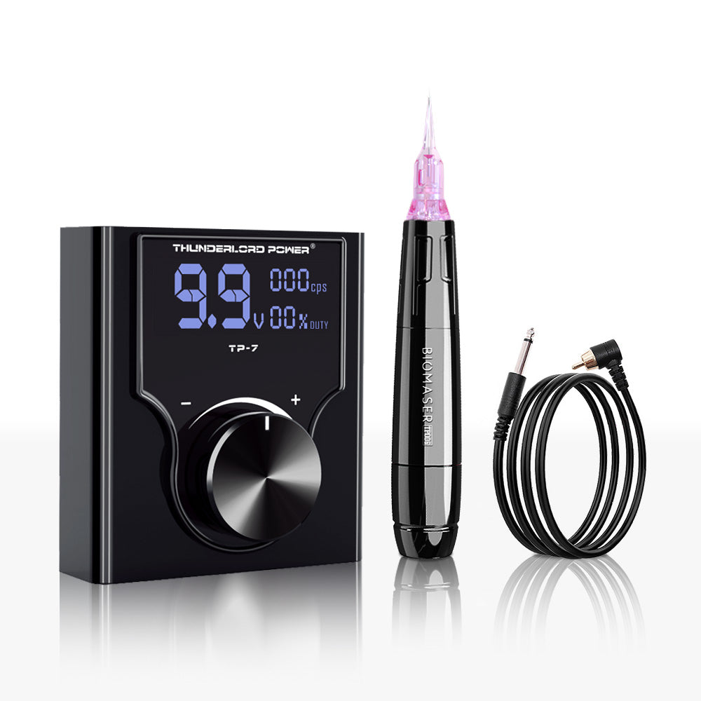 BIOMASER JOG 607 Präzisions-Meisterwerk, professionelles HAIR STROKE-Set für Permanent-Make-up der Augenbrauen, für die Gestaltung natürlicher Schönheit mit unübertroffener Kontrolle und Stabilität