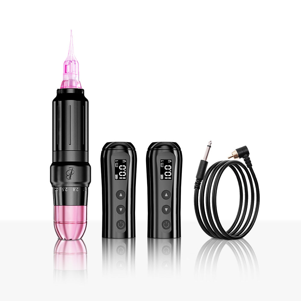 Biomaser U1 Wireless PMU Tattoo Machine Adjustable Stroke for Eyebrows and Lips