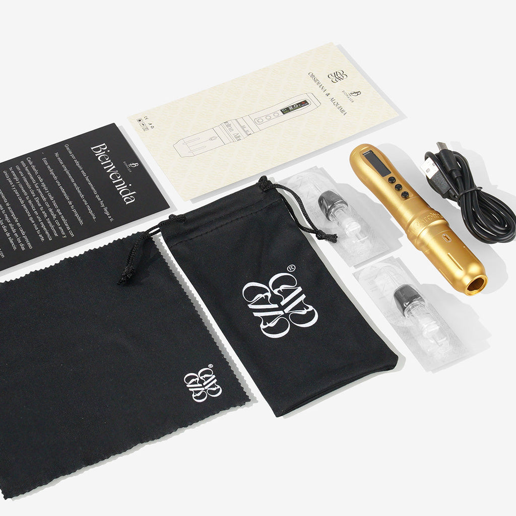 Biomaser x Carolina Alfonzo Wireless Permanent Makeup Machine with Adjustable Stroke