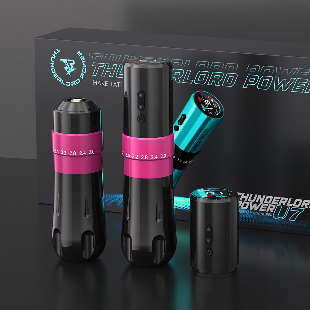 THUNDERLORD POWER 2.0-4.2mm Strokes Length Wireless tattoo Machine | U7 Summoner