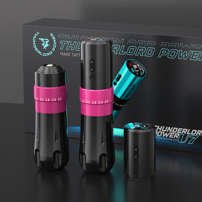 THUNDERLORD POWER 2.0-4.2mm Strokes Length Wireless tattoo Machine | U7 Summoner