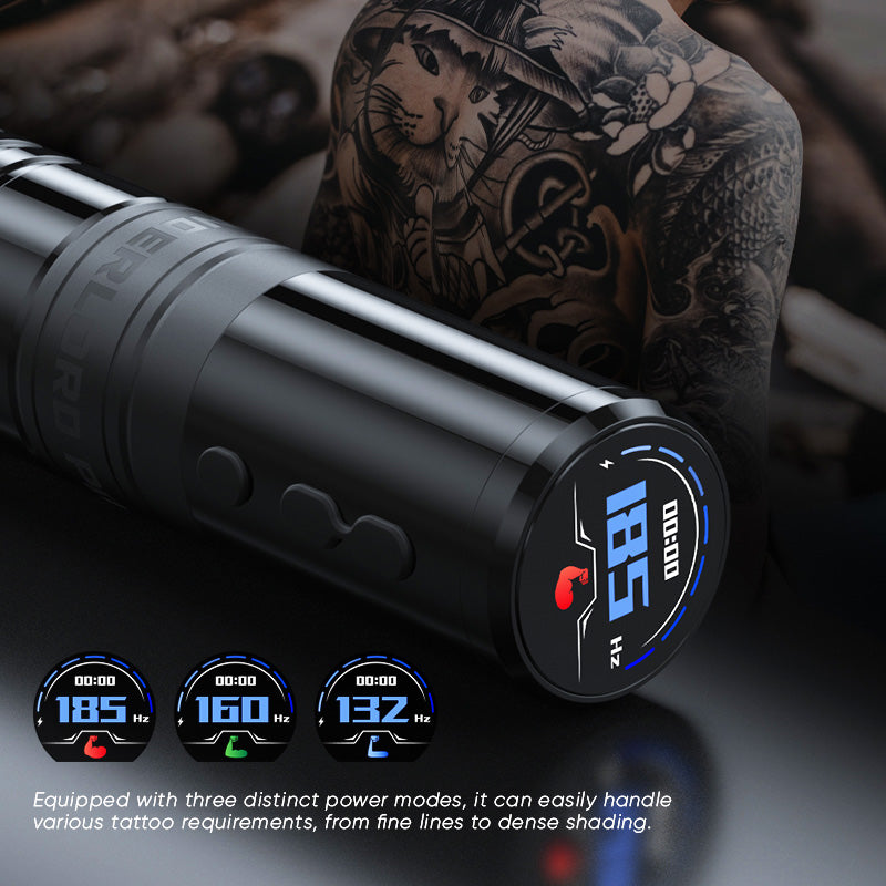 Thunderlord Power U8 Wireless Tattoo Machine Adjustable Frequency