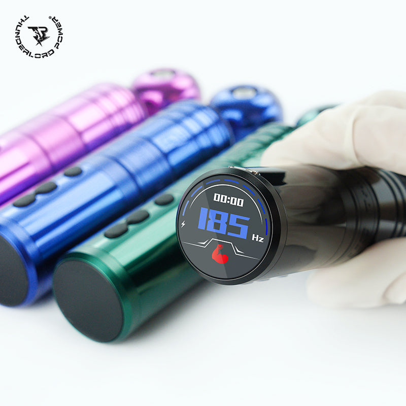 Thunderlord Power U8 Wireless Tattoo Machine Adjustable Frequency