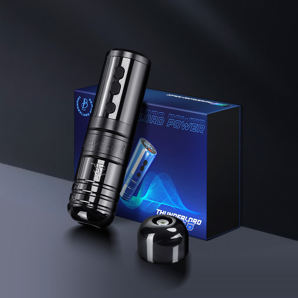 Thunderlord Power U8 Wireless Tattoo Machine Adjustable Frequency