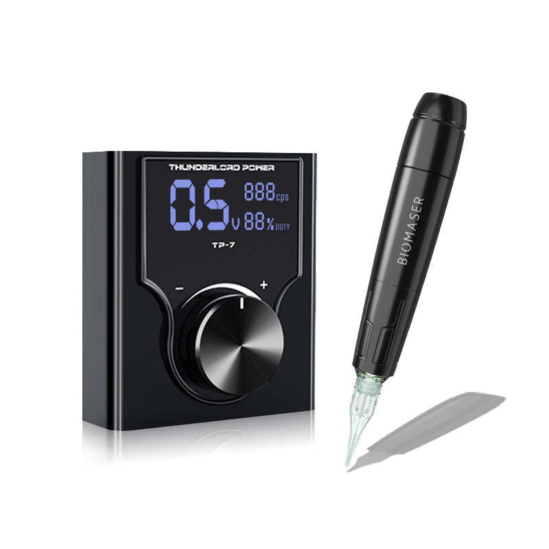 BIOMASER JOG 607 Präzisions-Meisterwerk, professionelles HAIR STROKE-Set für Permanent-Make-up der Augenbrauen, für die Gestaltung natürlicher Schönheit mit unübertroffener Kontrolle und Stabilität