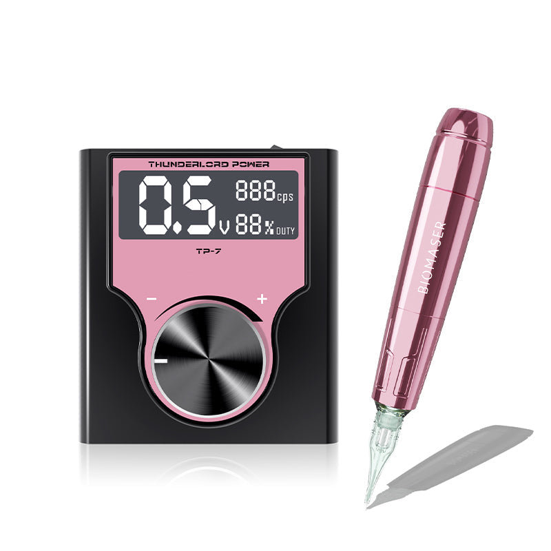 BIOMASER JOG 607 Präzisions-Meisterwerk, professionelles HAIR STROKE-Set für Permanent-Make-up der Augenbrauen, für die Gestaltung natürlicher Schönheit mit unübertroffener Kontrolle und Stabilität