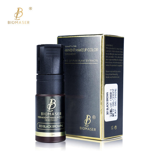 Eyebrow semi cream Biomaser permanent makeup semi cream pigment 12ml for machine and microblading